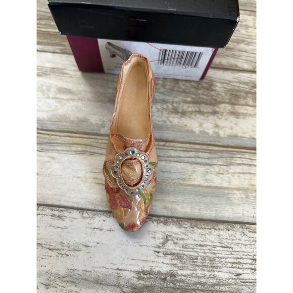 Just The Right Shoe by Raine 2001 Countess Mini Shoe Figurine #25129 w/BOX & COA - Picture 4 of 11